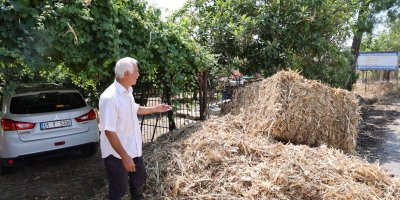 Balya taşıyan kamyonların tedbirsizliği vatandaşı canından bezdirdi