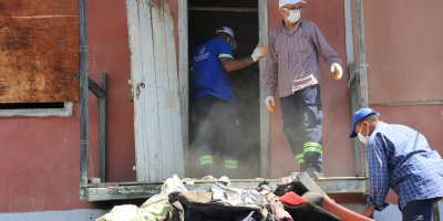 Uyuşturucu bağımlıları metruk yapıyı 'çöp ev' haline getirdi