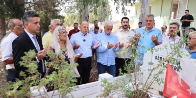 Efsane Başkan Sabahattin Eşberk Mezarı Başında Anıldı