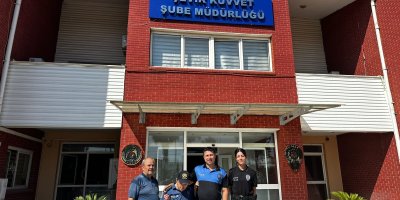 Down sendromlu Enes 1 günlüğüne polis oldu