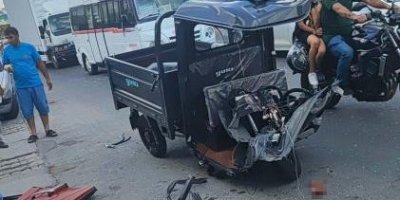Motosikletin gaz kolu takılı kalınca feci şekilde can verdi