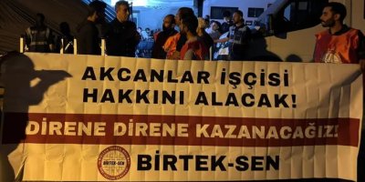 Haluk Levent direnişteki işçilerle görüştü