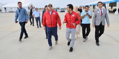 Adana Havalimanı'nda TEKNOFEST hazırlıkları sürüyor