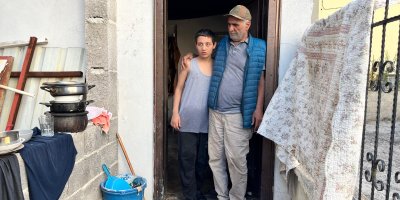 Otizmli torunu evi küle çevirdi