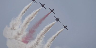 Türk Yıldızları ve Solo Türk TEKNOFEST için Adana’da deneme uçuşu yaptı
