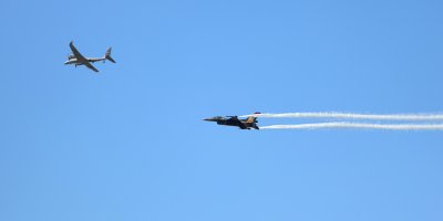 SOLOTÜRK ve Akıncı'dan nefes kesen gösteri