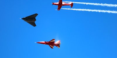 Hürkuş, Hürjet ve ANKA-III’den kol uçuşu