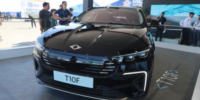 TOGG'un sedan modeli ilk kez görücüye çıktı