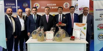 Feke Belediyesi YÖREX FUAR’ında ürünlerini tanıtımı yapılıyor