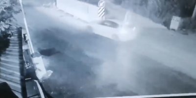 Otomobil beton bariyere çarptı: Bir kişi hayatını kaybetti