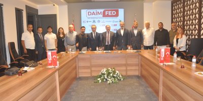 DAİMFED Genel Başkanı Karslıoğlu: "En önemli projemiz Beton Deney Laboratuvarı"