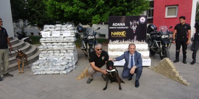 Adana'da 105 kilo 800 gram eroin ve 92 kilo skunk ele geçirildi