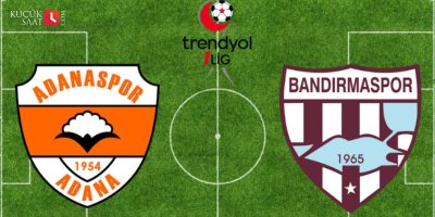 Adanaspor - Bandırmaspor maçı ne zaman, saat kaçta ve hangi kanalda?