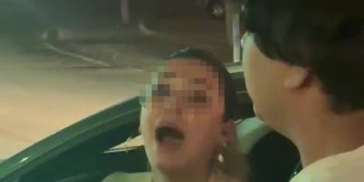 Kadın sürücü tartıştığı erkek sürücüyü, “Sen dua et ben seni yaşatıyorum” diye tehdit etti