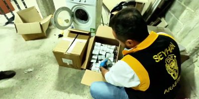 Adana'da uyuşturucu paketleme tesisine çevrilen eve operasyon: Bir kişi gözaltına alındı