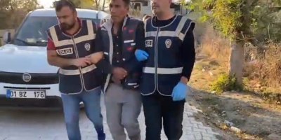 Sokakta dini nikahlı eşini vuran şüphelinin gözaltına alındığı anın görüntüleri ortaya çıktı