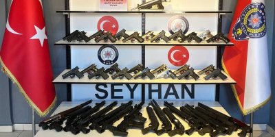 Adana'da 75 silah ele geçirilirken 253 suçlu yakalandı