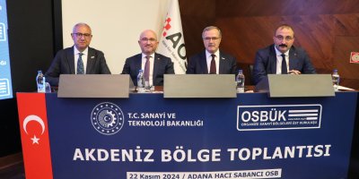 AOSB’de “Akdeniz Bölgesi Sanayi Zirvesi”