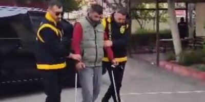 19 yıl 6 ay kesinleşmiş hapis cezasıyla aranan koltuk değnekli firari yakalandı