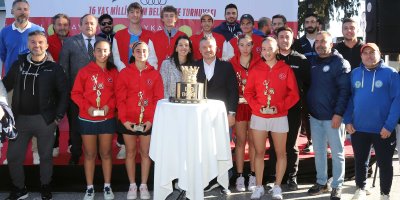 16 yaşın millileri ATDSK'da belirlendi