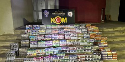 Adana'da bin 350 elektronik sigara ele geçirildi