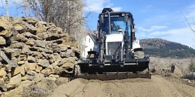 Saimbeyli Belediyesi, yol yapım çalışmalarını sürdürüyor