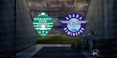 Kırklarelispor - Adana Demirspor maçı ne zaman, saat kaçta, hangi kanalda?
