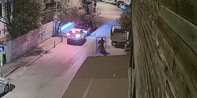 Motosiklet hırsızı cam silip para toplarken yakalandı