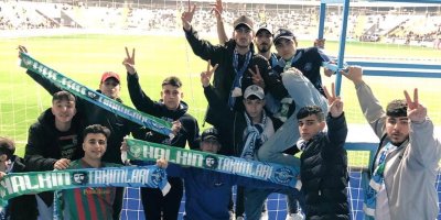 Bir grup Adana Demirspor taraftarından Amedspor‘a destek