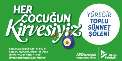 Yüreğir Belediyesi’nden Toplu Sünnet Şöleni