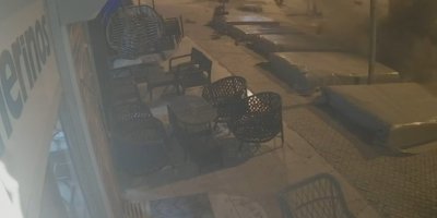 Kozan’da 2 kişinin yaralandığı kaza güvenlik kamerasında