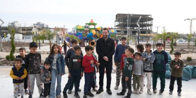 6 Ocak Kurtuluş Meydanı tamamlanma aşamasına geldi