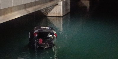 Adana'da baraja düşen otomobil sürücüsünün cansız bedenine ulaşıldı