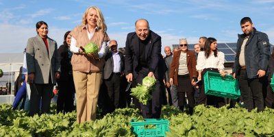 Yüreğir Ekolojik Demo Tarım Alanı törenle açıldı