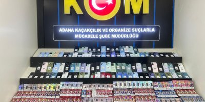Adana'da kaçakçılık operasyonu