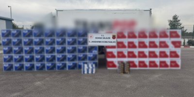 Adana'da 5 milyon 600 bin kaçak makaron ele geçirildi