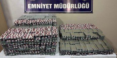 38 bin 425 uyuşturucu hap ele geçirildi