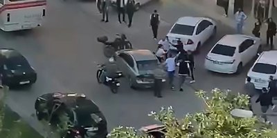 Otoyolda trafik tartışması!