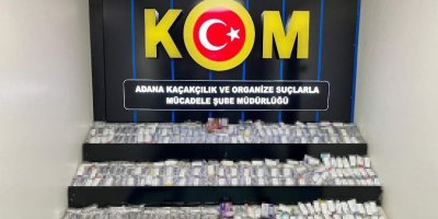 Adana'da LPG tankından elektronik sigara çıktı