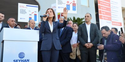 Seyhan Belediye Başkanı Tekin: "Birleşmiş Milletler paketlerini seçim yardımı olarak dağıttılar"