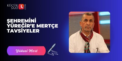Şehremini  Yüreğir’e Mertçe Tavsiyeler
