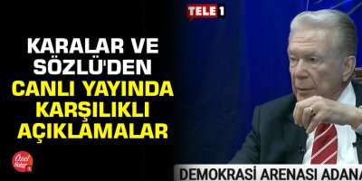 Karalar ve Sözlü'den canlı yayında açıklamalar
