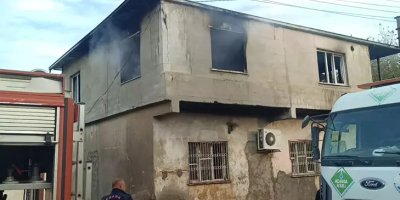 Kozan'da ev yangını