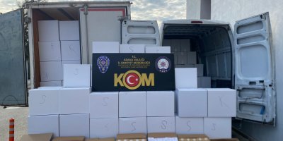 9 milyon kaçak makaron ele geçirildi 2 şüpheli tutuklandı