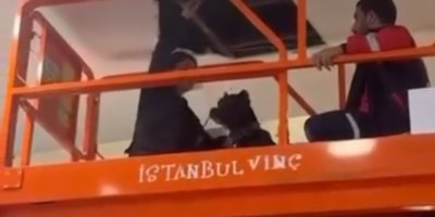 Polis AVM havalandırmasında bir gün boyunca hırsız aradı