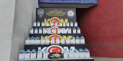 383 litre sahte içki ele geçirildi