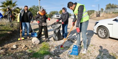 Dörtler Mahallesi'nde Mıntıka Temizliği yapıldı