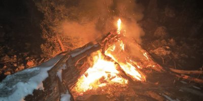 Feke'de çıkan orman yangını söndürüldü