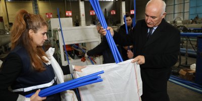 Adana'da yapı malzemeleri üreticileri denetlendi