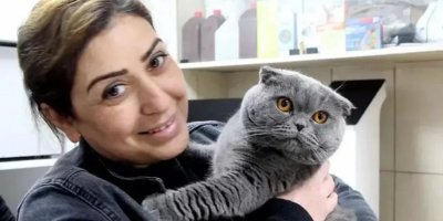Adana'da, 6 milyonda 1 görülen çift cinsiyetli kedi ameliyat edildi